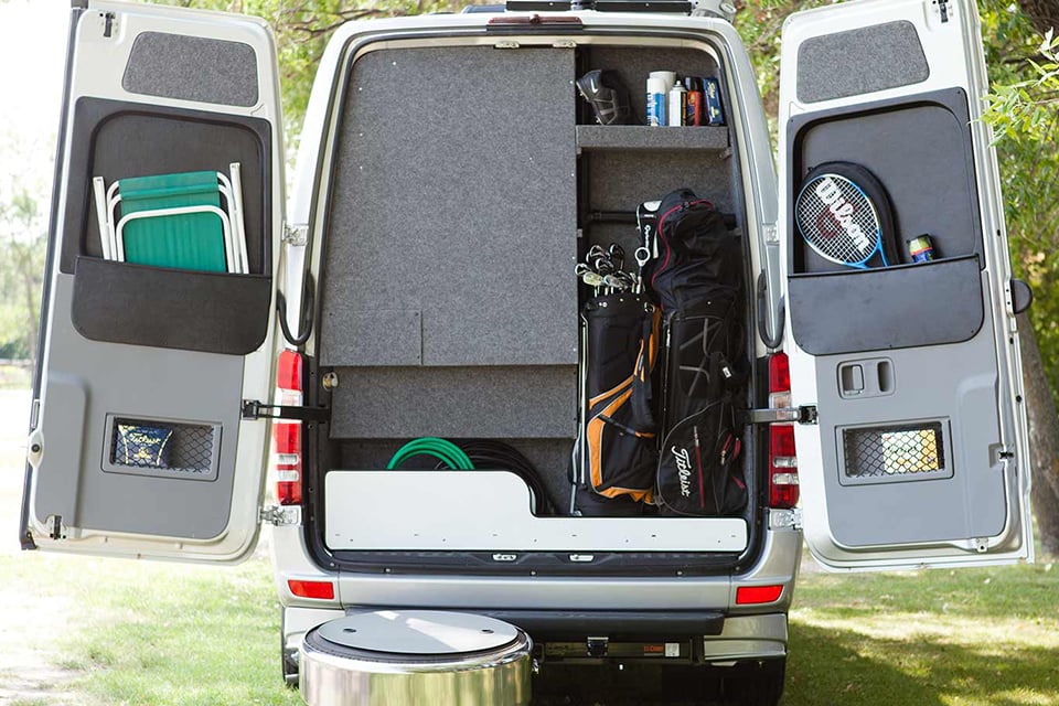 2015 Free Spirit SS Exterior Storage.