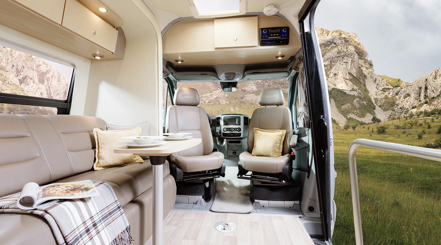 2015 Free Spirit SS shown in Sierra Maple & Clay Décor.