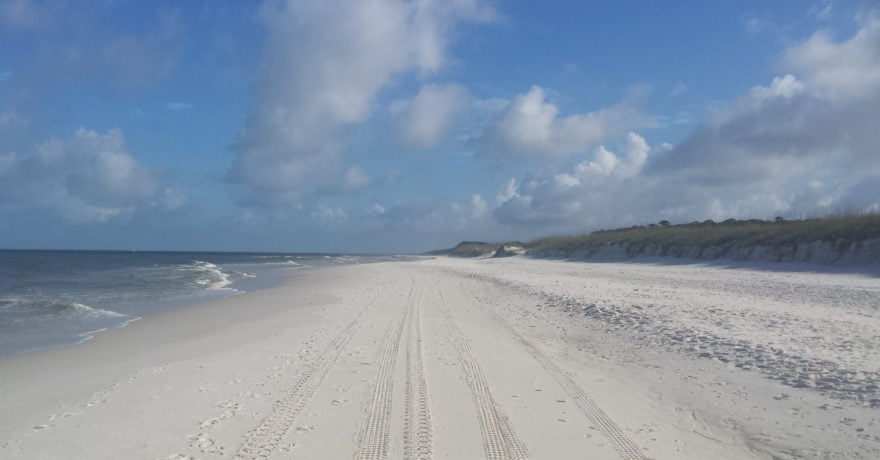 Cape San Blas Beach at the State Park