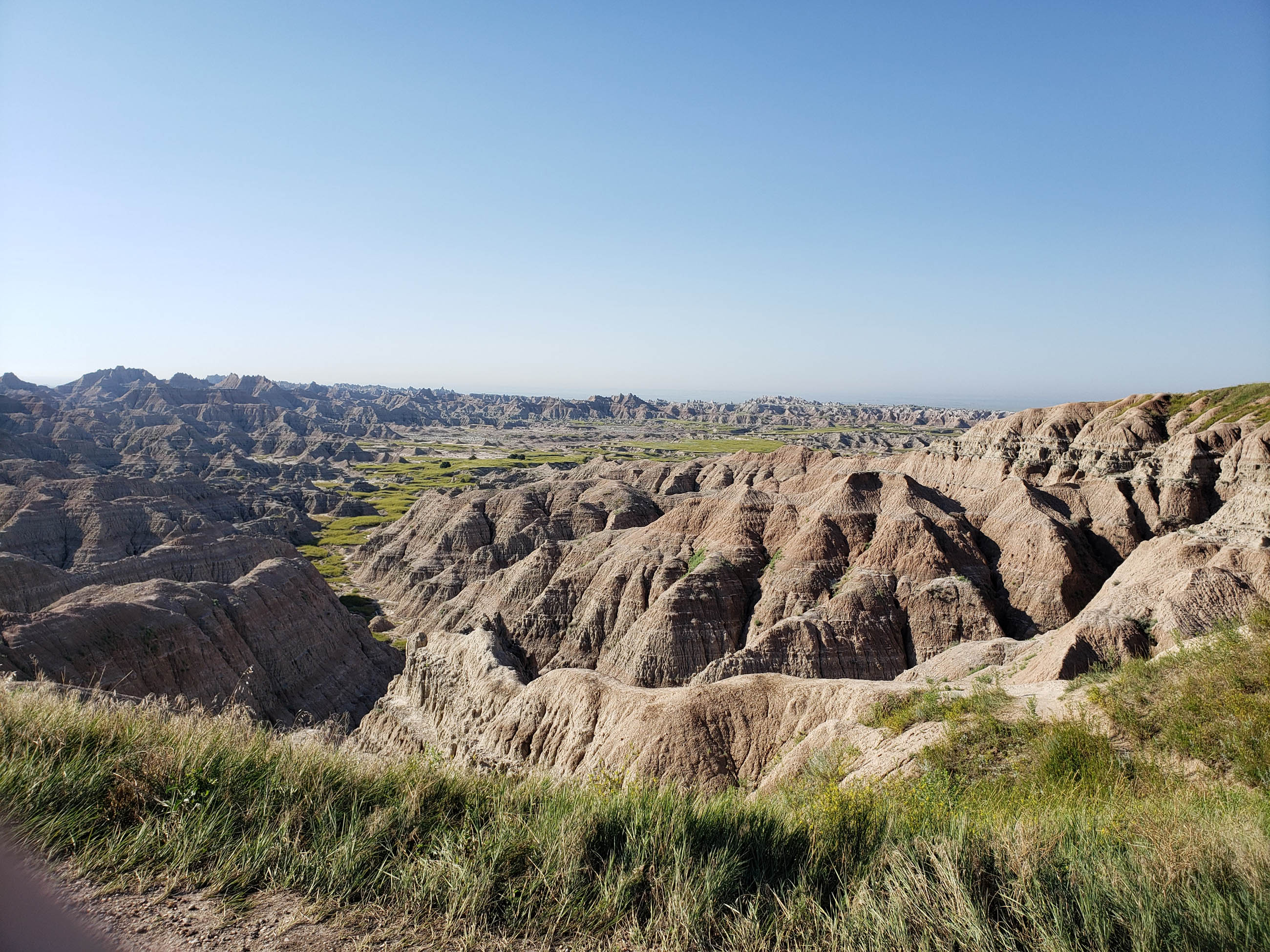 Badlands vista