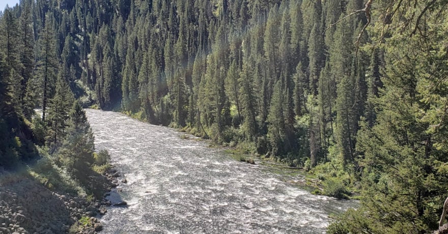 The Snake River in Idaho
