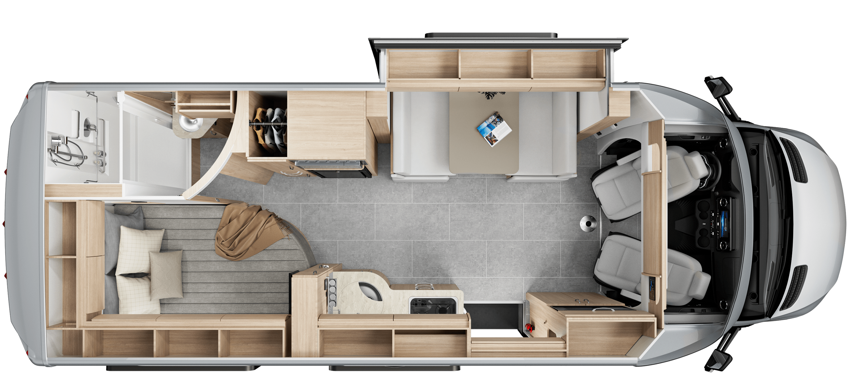 Unity Corner Bed Floorplan