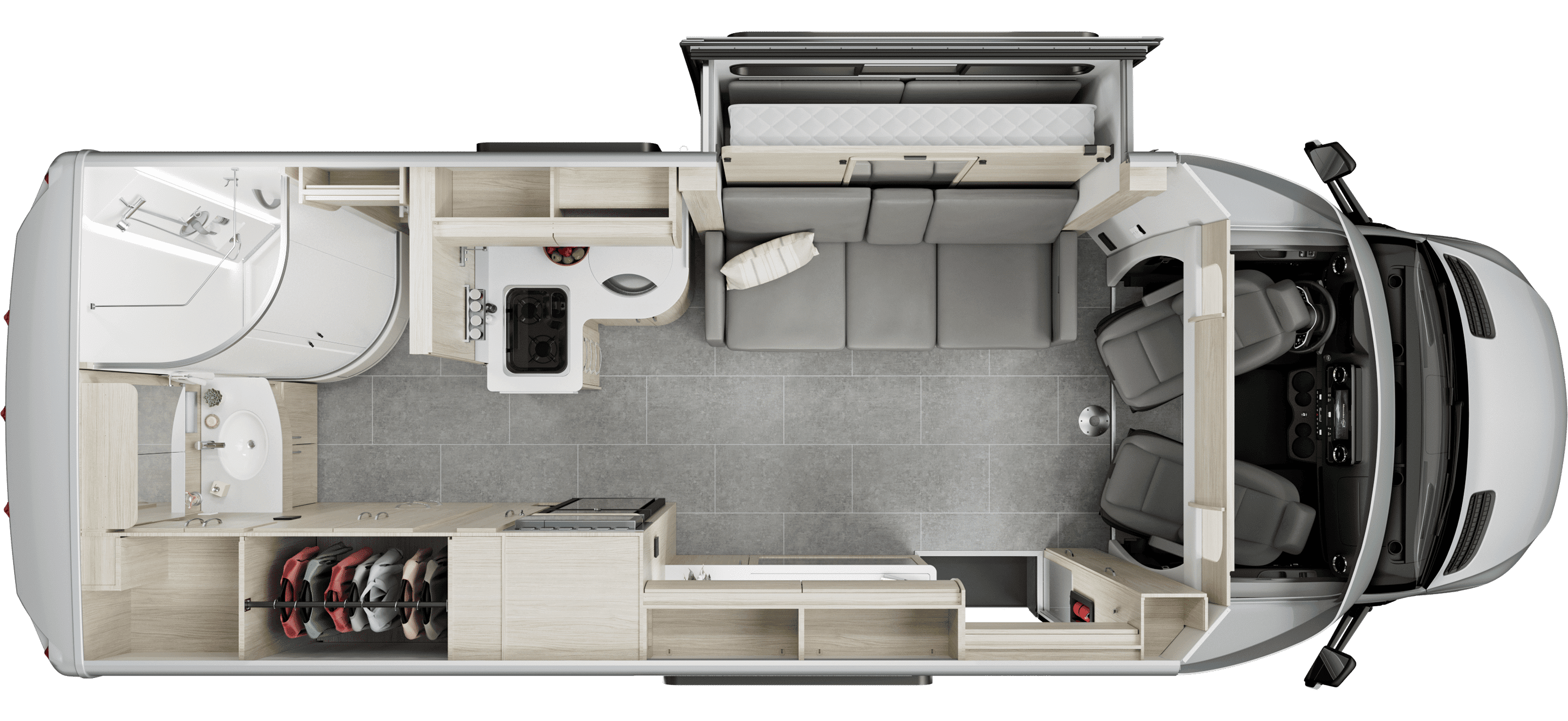 Unity Murphy Bed Floorplan