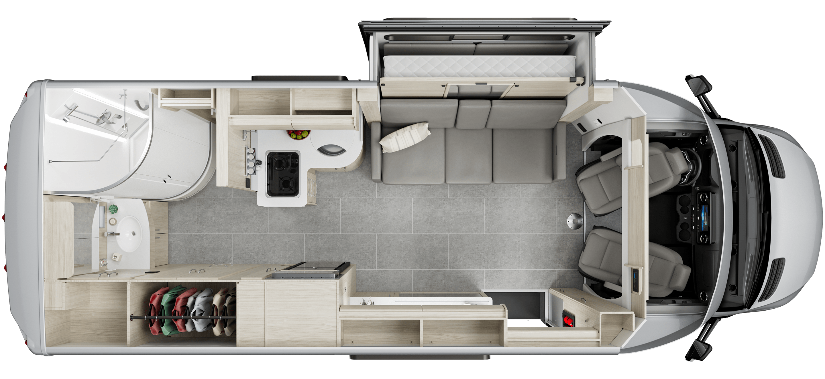 Unity Murphy Bed Floorplan