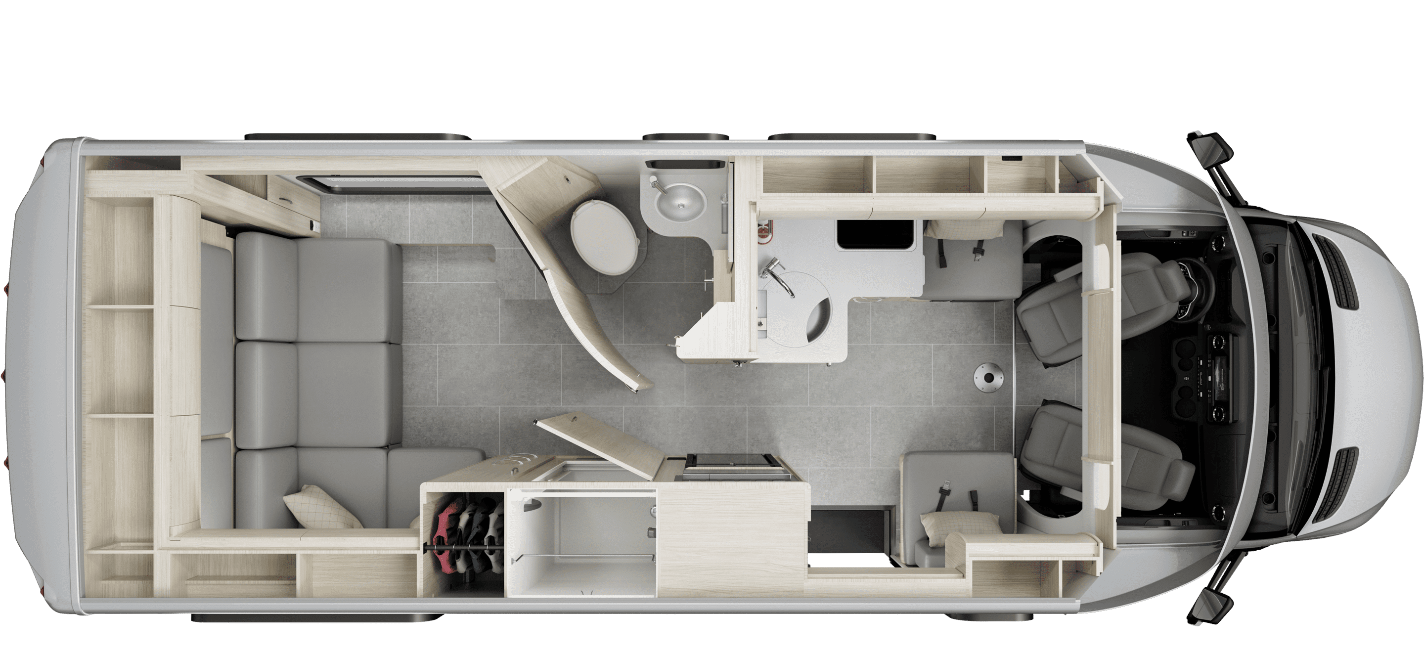 Unity Rear Lounge Floorplan