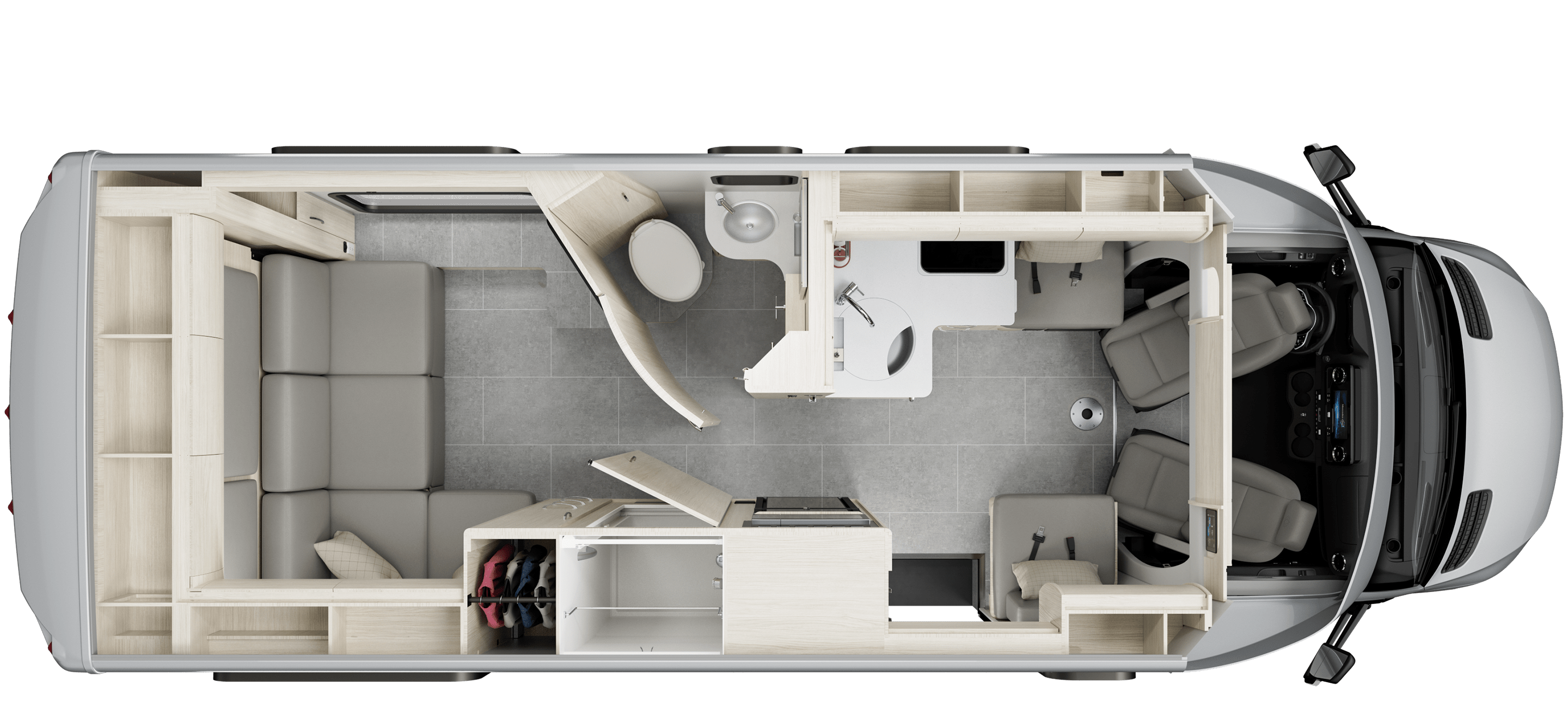 Unity Rear Lounge Floorplan