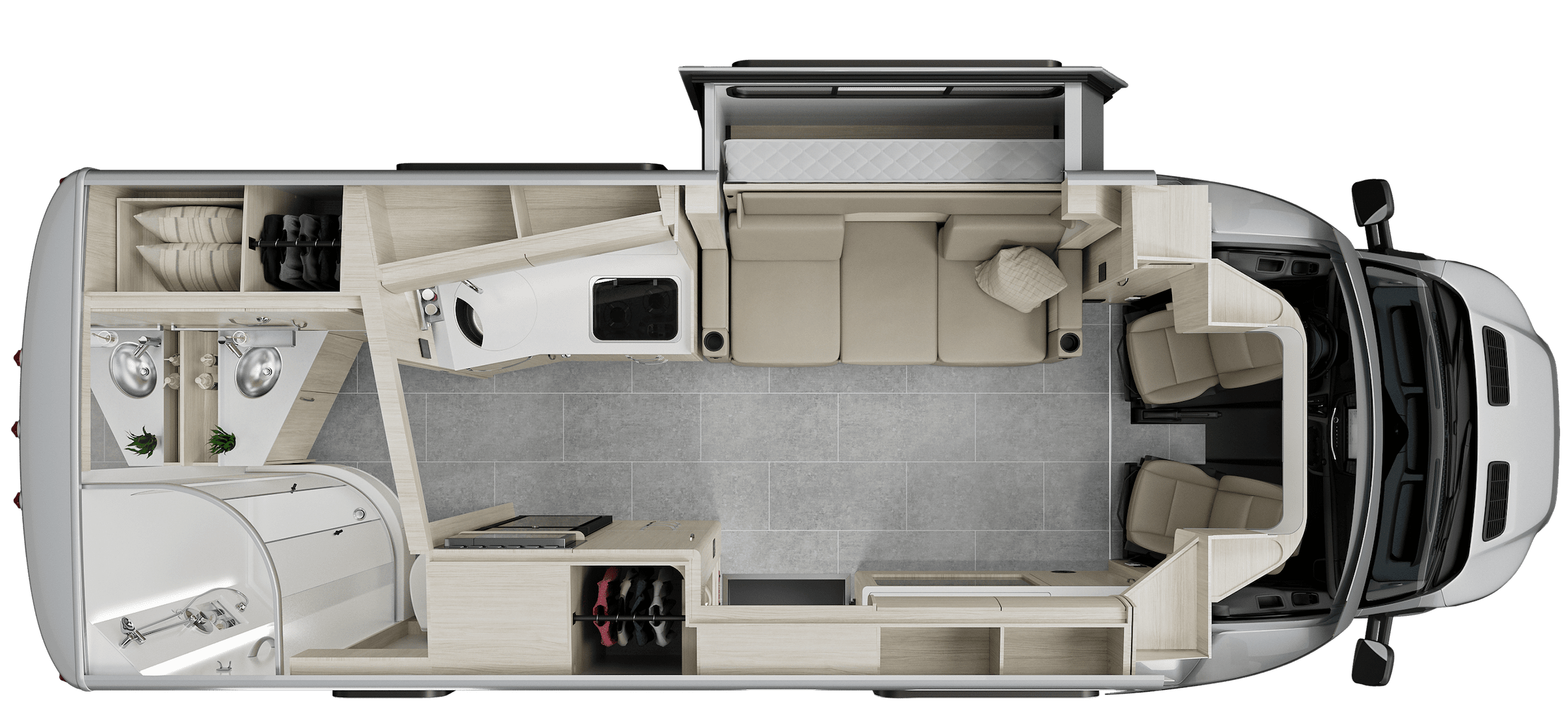 Murphy Bed Lounge Floorplan