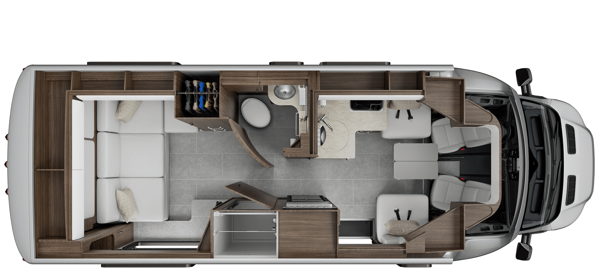 Rear Lounge Floorplan