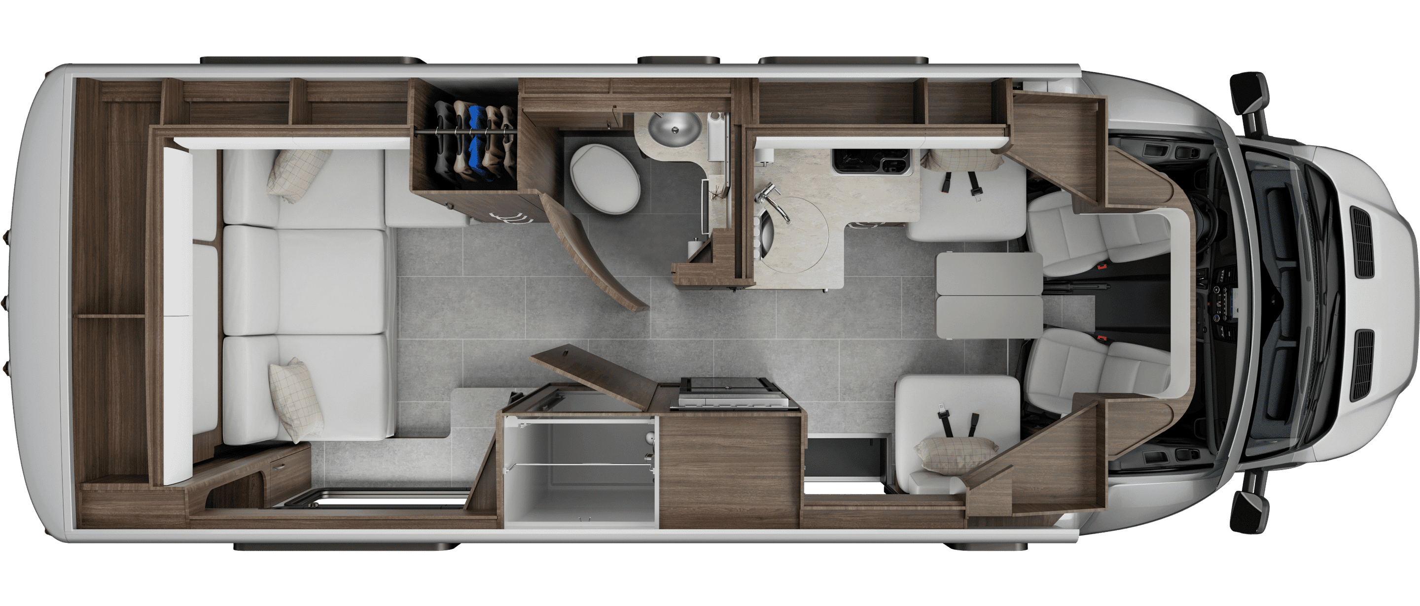 Wonder Rear Lounge Floorplan